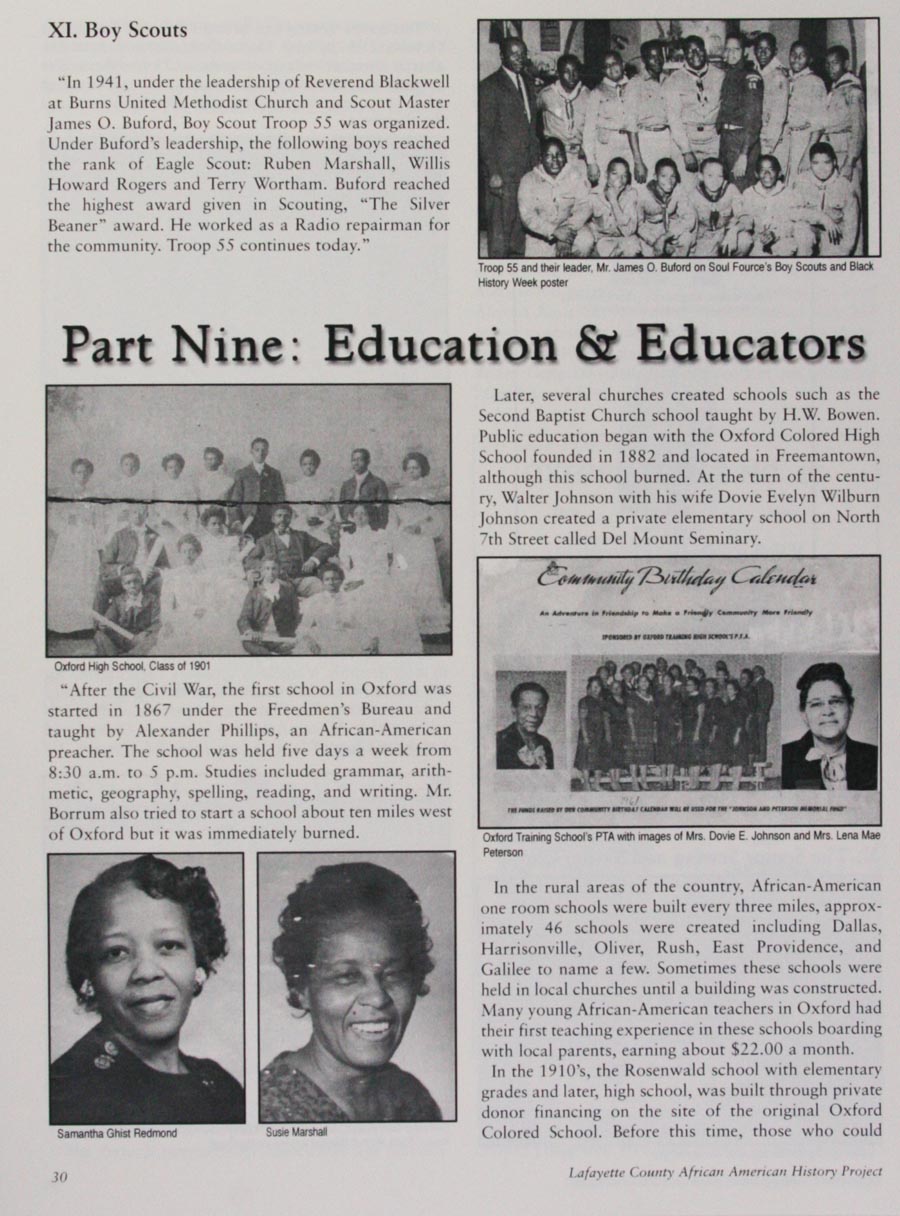 African American History Project page